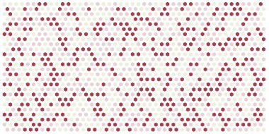 Altıgen kılavuz arka plan doku deseninin renkli. Petek vektör arka plan. İzometrik geometri. En boy oranı 2:1