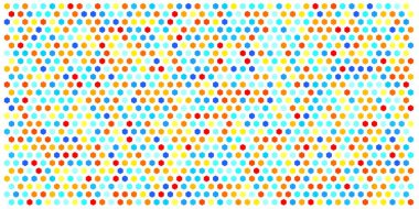 Altıgen kılavuz arka plan doku deseninin renkli. Petek vektör arka plan. İzometrik geometri. En boy oranı 2:1