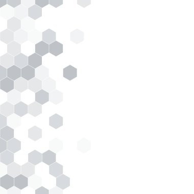 Grenli desen altıgenler renkli oluşur. Petek vektör arka plan. İzometrik geometri soyutlama. En boy oranı 1:1