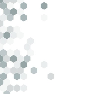 Grenli desen altıgenler renkli oluşur. Petek vektör arka plan. İzometrik geometri soyutlama. En boy oranı 1:1