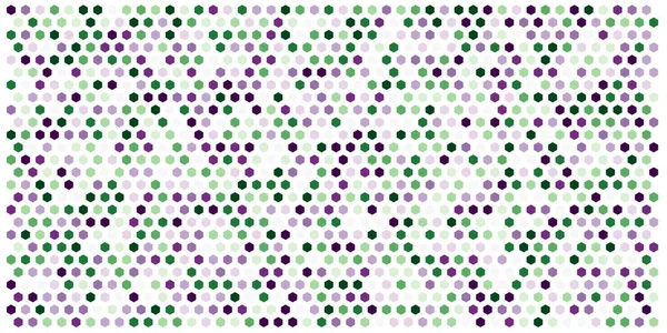 Hexagon Grid Background Texture Pattern Colorful Honeycomb Vector Background Isometric — Stock Vector