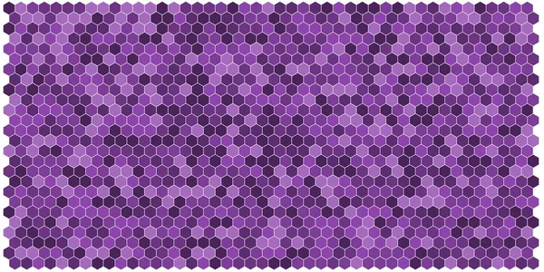 Grille Hexagonale Motif Texture Fond Coloré Fond Vecteur Nid Abeille — Image vectorielle