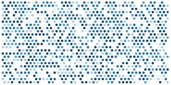 六边形网格背景纹理图案五颜六色 蜂窝向量背景 等视点几何 纵横比2 — 图库矢量图片