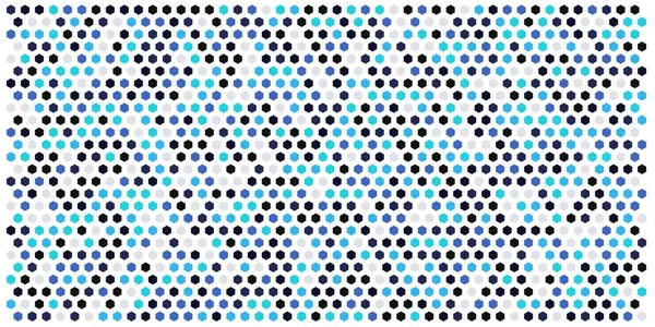 Altıgen kılavuz arka plan doku deseninin renkli. Petek vektör arka plan. İzometrik geometri. En boy oranı 2:1