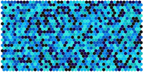 Altıgen kılavuz arka plan doku deseninin renkli. Petek vektör arka plan. İzometrik geometri. En boy oranı 2:1