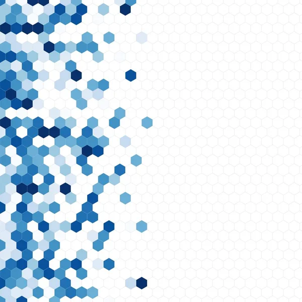 Grenli desen altıgenler renkli oluşur. Petek vektör arka plan. İzometrik geometri soyutlama. En boy oranı 1:1