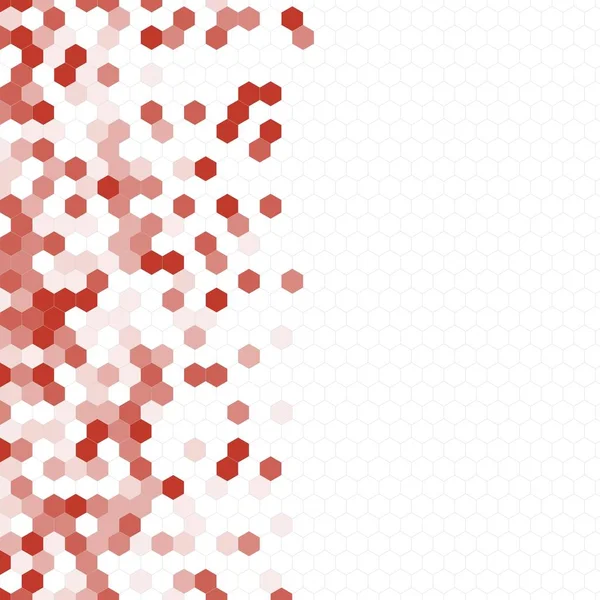 Grenli desen altıgenler renkli oluşur. Petek vektör arka plan. İzometrik geometri soyutlama. En boy oranı 1:1