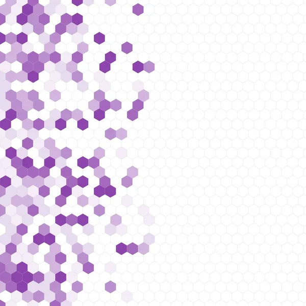 Grenli desen altıgenler renkli oluşur. Petek vektör arka plan. İzometrik geometri soyutlama. En boy oranı 1:1