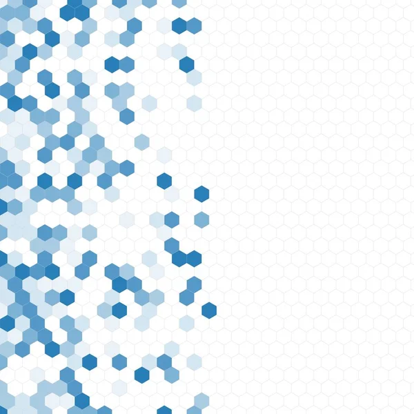 Grenli desen altıgenler renkli oluşur. Petek vektör arka plan. İzometrik geometri soyutlama. En boy oranı 1:1