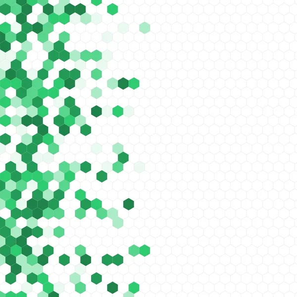 Grenli desen altıgenler renkli oluşur. Petek vektör arka plan. İzometrik geometri soyutlama. En boy oranı 1:1