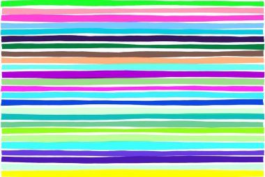 Renkli gradyan paralel yatay çizgiler desen resim, düzen soyut canlı ya da yaratıcı tasarım için. Kesit