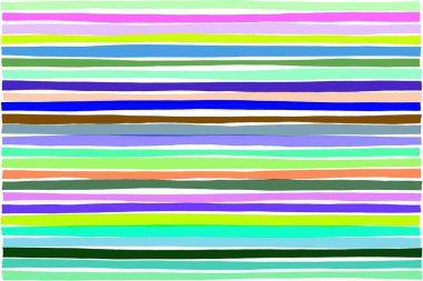 Renkli gradyan paralel yatay çizgiler desen resim, düzen soyut canlı ya da yaratıcı tasarım için. Kesit