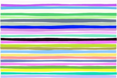 Renkli gradyan paralel yatay çizgiler desen resim, düzen soyut canlı ya da yaratıcı tasarım için. Kesit
