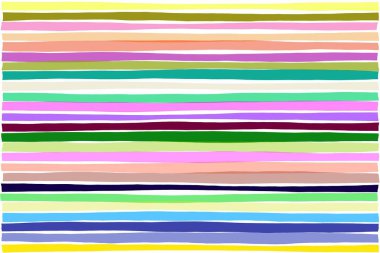 Renkli gradyan paralel yatay çizgiler desen resim, düzen soyut canlı ya da yaratıcı tasarım için. Kesit