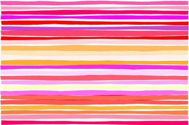 Renkli gradyan paralel yatay çizgiler desen resim, düzen soyut canlı ya da yaratıcı tasarım için. Kesit