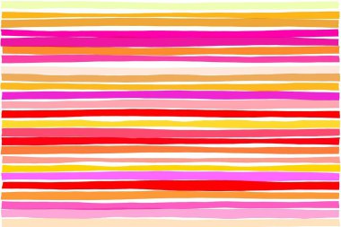 Renkli gradyan paralel yatay çizgiler desen resim, düzen soyut canlı ya da yaratıcı tasarım için. Kesit