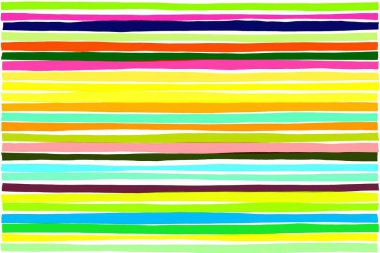 Renkli gradyan paralel yatay çizgiler desen resim, düzen soyut canlı ya da yaratıcı tasarım için. Kesit