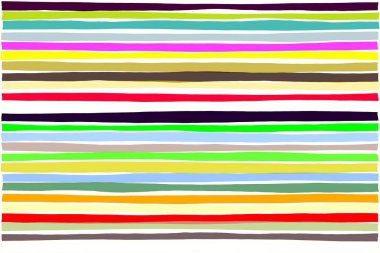 Renkli gradyan paralel yatay çizgiler desen resim, düzen soyut canlı ya da yaratıcı tasarım için. Kesit