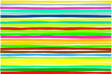 Renkli gradyan paralel yatay çizgiler desen resim, düzen soyut canlı ya da yaratıcı tasarım için. Kesit