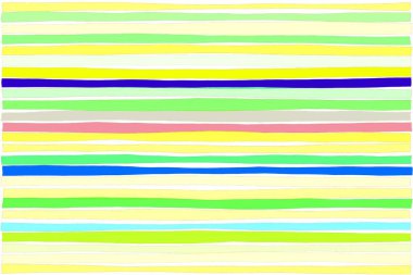 Renkli gradyan paralel yatay çizgiler desen resim, düzen soyut canlı ya da yaratıcı tasarım için. Kesit