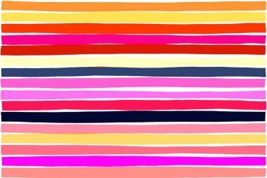 Renkli gradyan paralel yatay çizgiler desen resim, düzen soyut canlı ya da yaratıcı tasarım için. Kesit