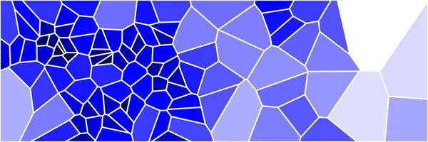 Vitrail Coloré Voronoi Algorithme Polygonal Fond Vecteur Abstrait Modèle Cellules — Image vectorielle