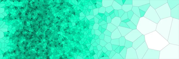 Vidro Manchado Colorido Voronoi Algoritmo Poligonal Fundo Vetor Abstrato Padrão — Vetor de Stock