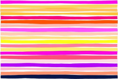 Renkli gradyan paralel yatay çizgiler desen resim, düzen soyut canlı ya da yaratıcı tasarım için. Kesit