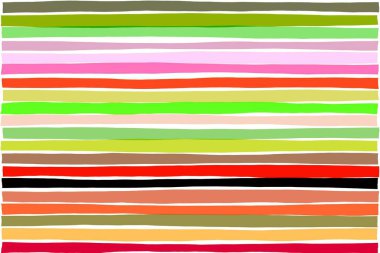 Renkli gradyan paralel yatay çizgiler desen resim, düzen soyut canlı ya da yaratıcı tasarım için. Kesit