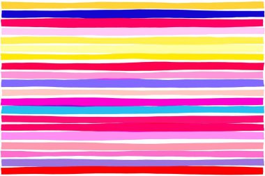 Renkli gradyan paralel yatay çizgiler desen resim, düzen soyut canlı ya da yaratıcı tasarım için. Kesit