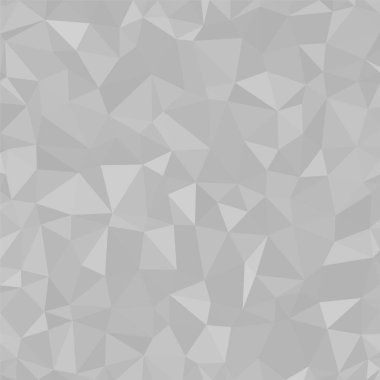 Üçgen düşük Poli, açık gri, gümüş, mozaik desen arka plan, vektör poligonal illüstrasyon grafik, yaratıcı, Origami tarzı gradyan ile