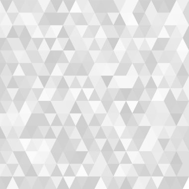 Üçgen düşük Poli, açık gri, gümüş, mozaik desen arka plan, vektör poligonal illüstrasyon grafik, yaratıcı, Origami tarzı gradyan ile