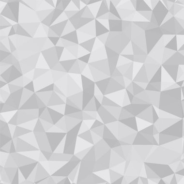 Üçgen düşük Poli, açık gri, gümüş, mozaik desen arka plan, vektör poligonal illüstrasyon grafik, yaratıcı, Origami tarzı gradyan ile