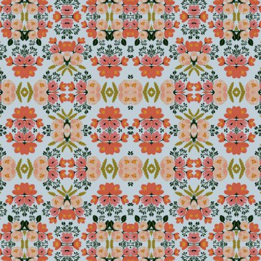 soyut renkli altıgen kare geometrik dikişsiz desen simetrik kaleydoskop moda, tasarım 