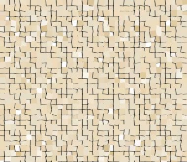 Soyut renkli tuval kare geometrik dikişsiz desen arka plan 