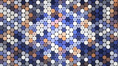 Soyut renkli tuval kare geometrik dikişsiz desen arka plan 