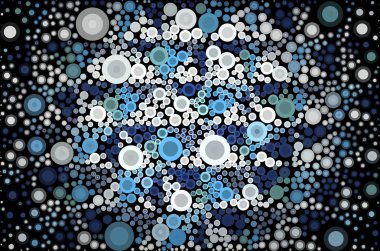 Soyut renkli tuval kare geometrik dikişsiz desen arka plan 