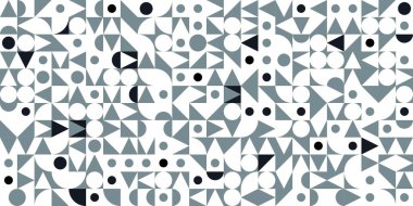 Soyut renkli tuval kare geometrik dikişsiz desen arka plan 