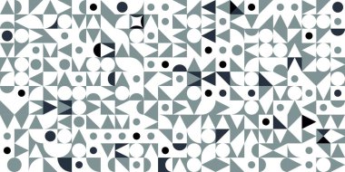 Soyut renkli tuval kare geometrik dikişsiz desen arka plan 