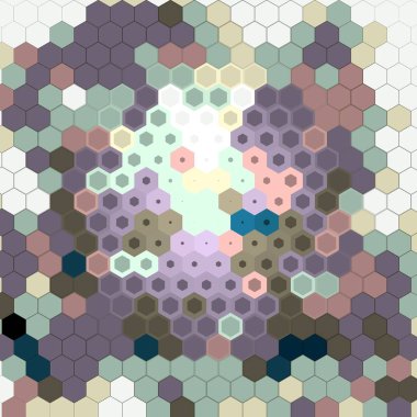 Soyut renkli tuval kare geometrik dikişsiz desen arka plan 