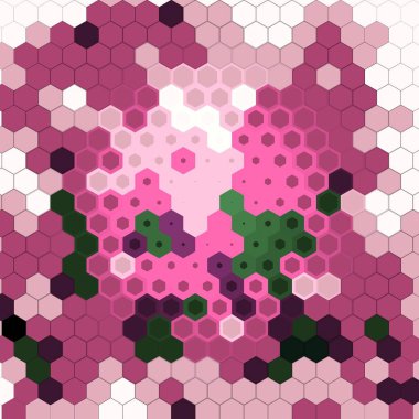 Soyut renkli tuval kare geometrik dikişsiz desen arka plan 