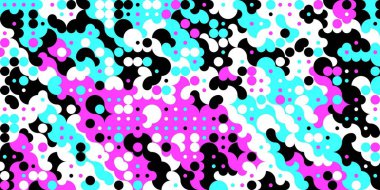 Soyut renkli tuval kare geometrik dikişsiz desen arka plan 