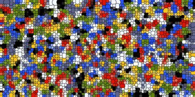 Soyut renkli tuval kare geometrik dikişsiz desen arka plan 