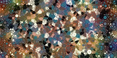 Soyut renkli tuval kare geometrik dikişsiz desen arka plan 