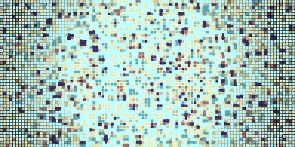 Abstrakte bunte Leinwand quadratisch geometrische nahtlose Muster Hintergrund — Stockfoto