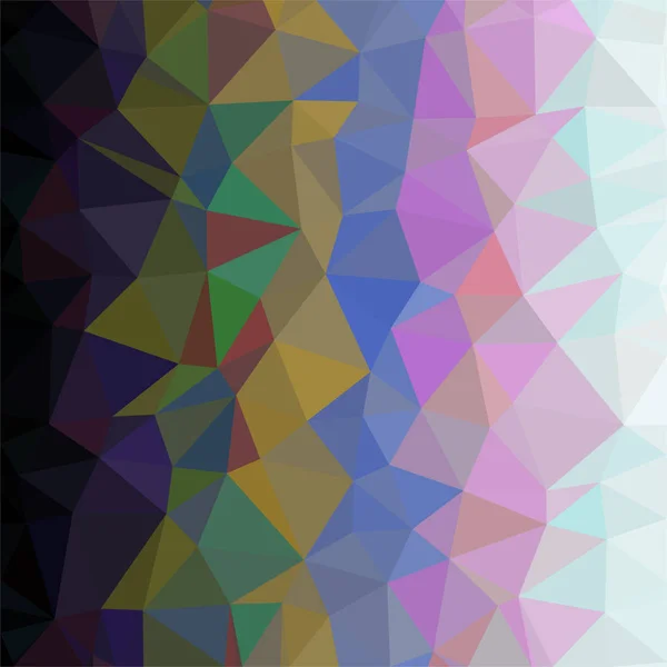 Poliéster bajo triangular, fondo de patrón abstracto de mosaico, gráfico de ilustración poligonal vectorial, negocio creativo, estilo origami con gradiente — Archivo Imágenes Vectoriales