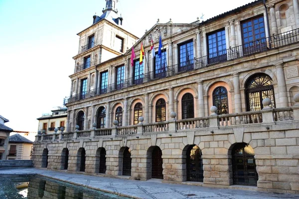 Toledo de España, Plaza del Ayuntamiento — Foto de Stock