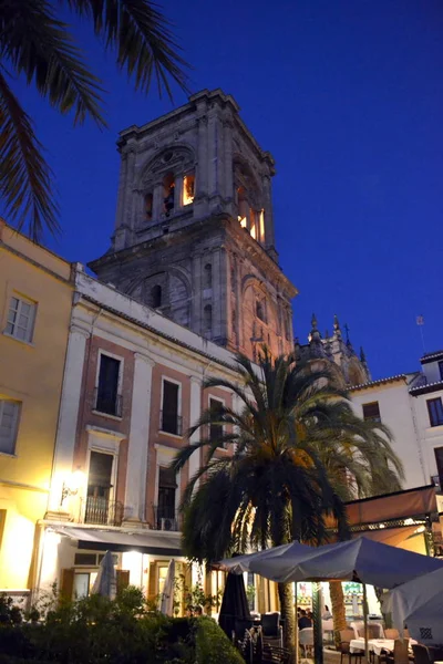 スペインのグラナダ大聖堂正面 — ストック写真