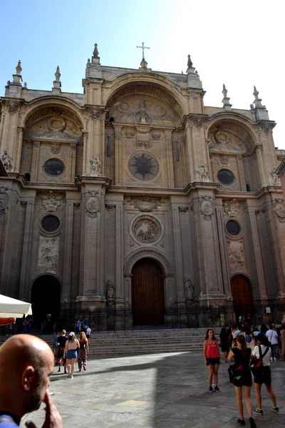 Καθεδρικός Ναός της Γρανάδας Royal Capilla στην Ισπανία — Φωτογραφία Αρχείου