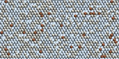 Soyut renkli petek bal dikişsiz desen altıgen mozaik 